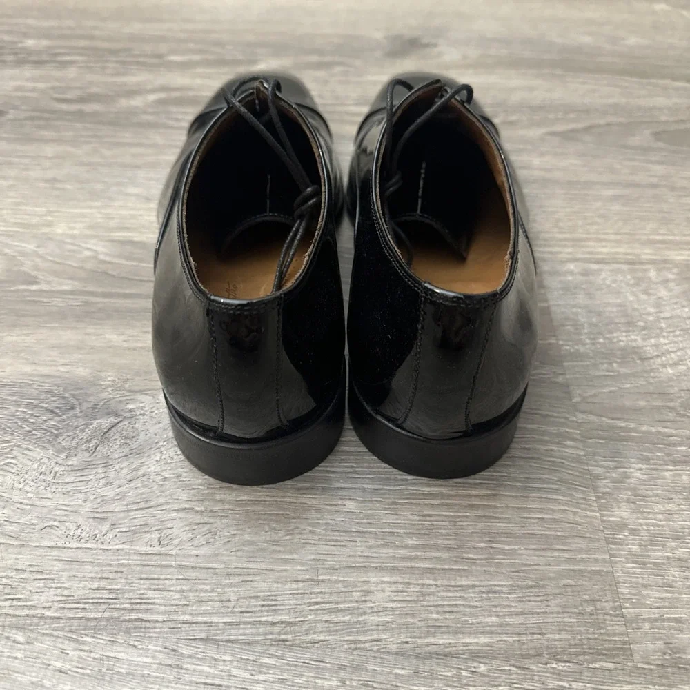 Massimo Matteo Firenze Cuoio (Hand Made Italy) Black Leather Men's 11 Cap Toe